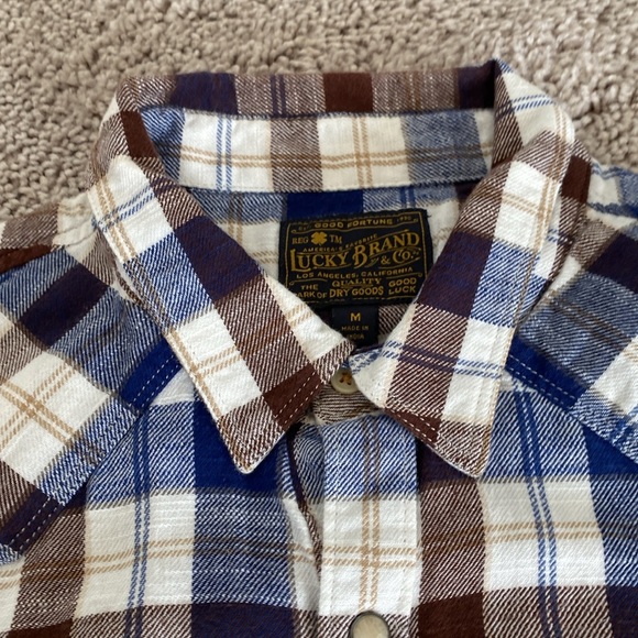 Lucky Brand Flannel - Picture 3 of 8